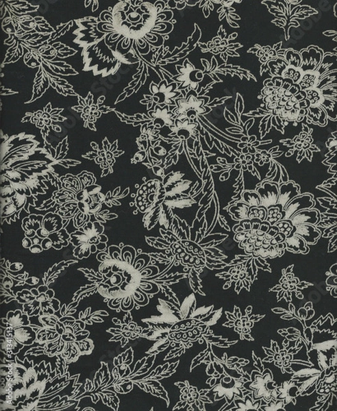 Obraz fabric floral pattern