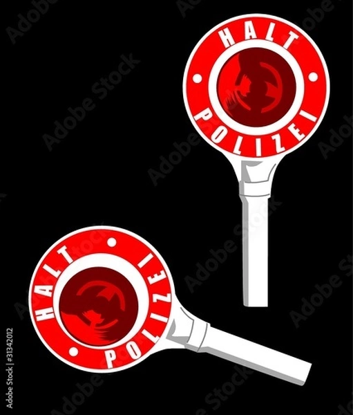 Fototapeta Polizeikelle