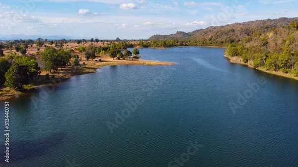 Fototapeta KAYAH/MYANMAR(BURMA) - 05th Jan, 2020 : When we travelling to Loi Kaw City, Myanmar(Burma).