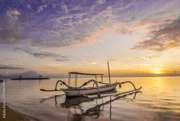 Obraz sunset on the beach