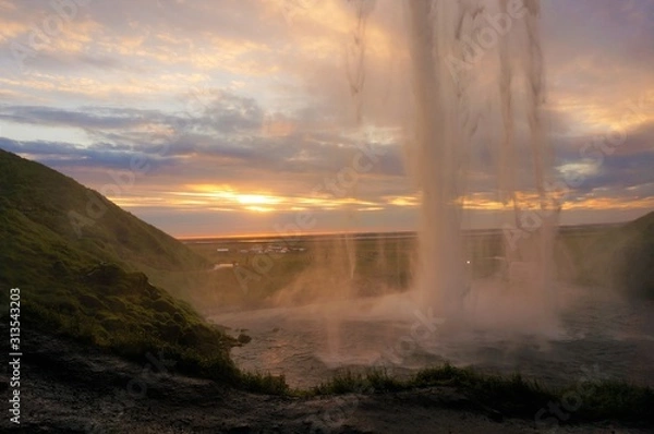 Fototapeta Seljalandsfoss in iceland