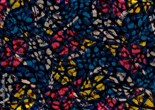 Fototapeta abstract leopard skin texture design