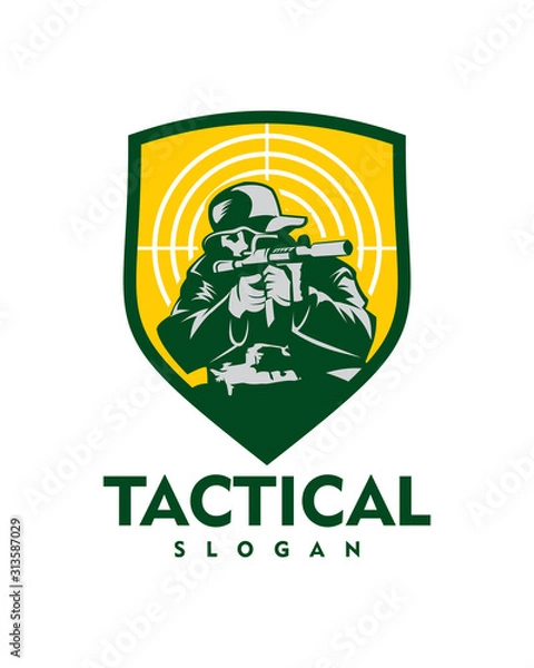 Obraz Tactical Logo