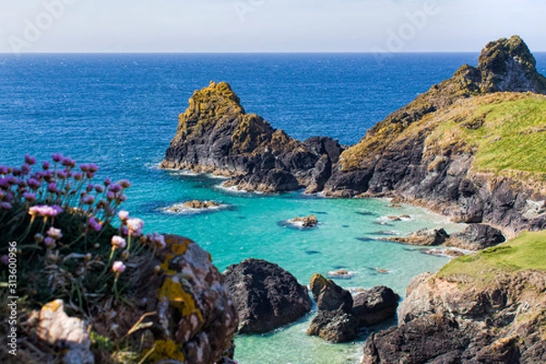 Obraz kynance cove in cornwall