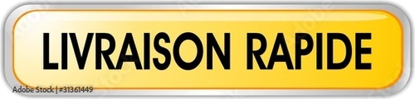 Obraz bouton livraison rapide