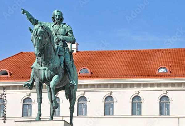 Fototapeta Denkmal König Ludwig I.