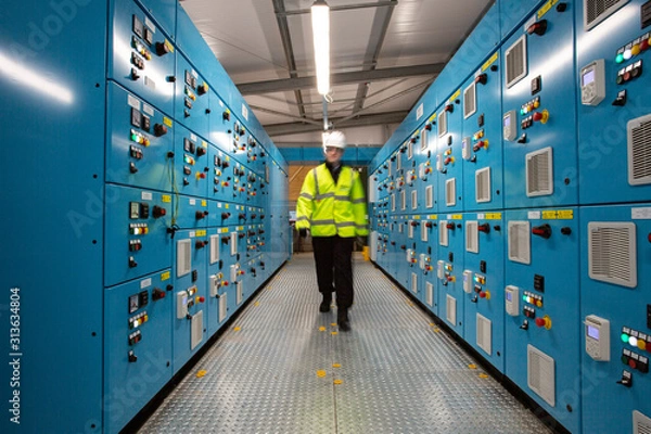 Obraz Water treatment works operator