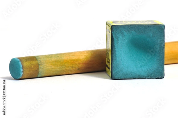 Obraz Snooker Cue & Chalk