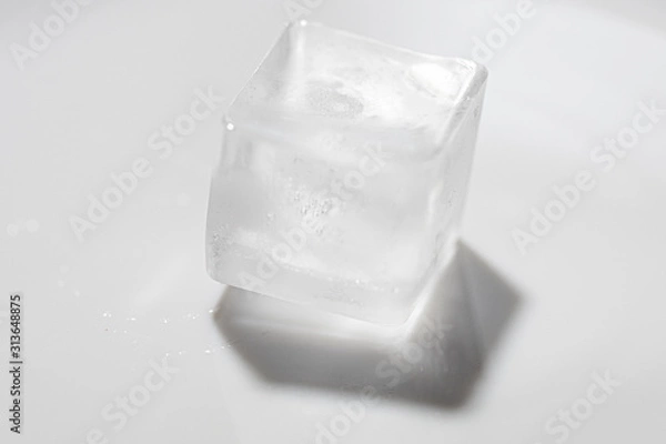 Fototapeta Cold Ice Cube Block