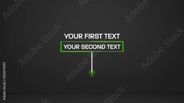 Fototapeta Call Out Titles