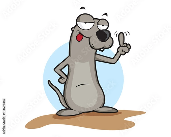 Fototapeta Cute Otter