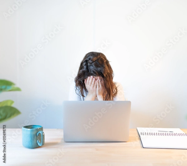 Obraz Chica frustrada