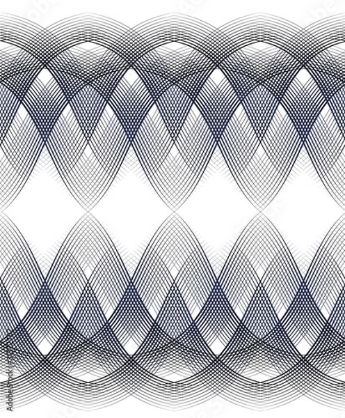 Obraz guilloche border