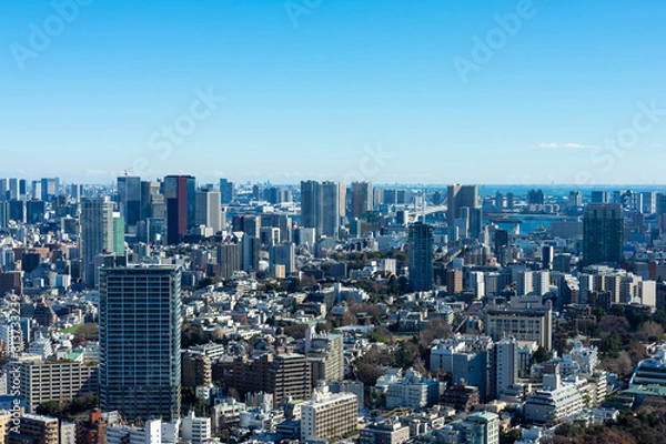 Fototapeta 東京パノラマビュー