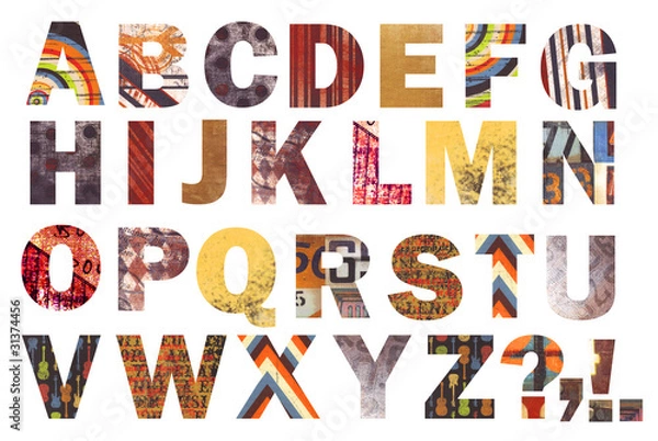 Obraz Exotic Alphabet!