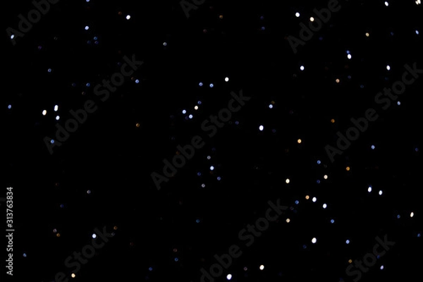 Fototapeta stars on black background