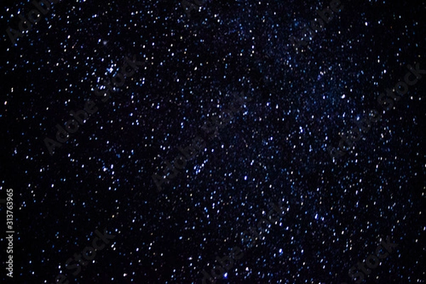 Obraz stars on black background