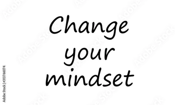 Fototapeta Positive vibes, motivational quote of life