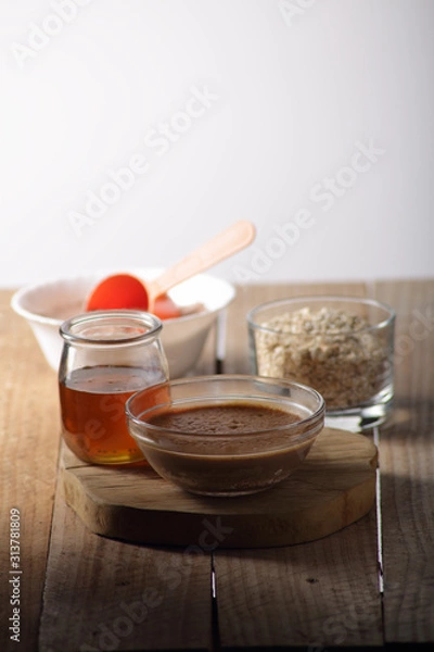 Obraz natillas proteicas con avena