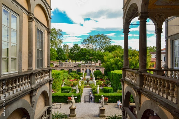 Obraz Palazzo Pfanner, Lucca