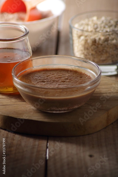 Obraz natillas proteicas con avena