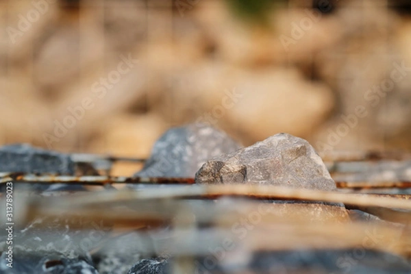Fototapeta Stone wall texture with space for write wording