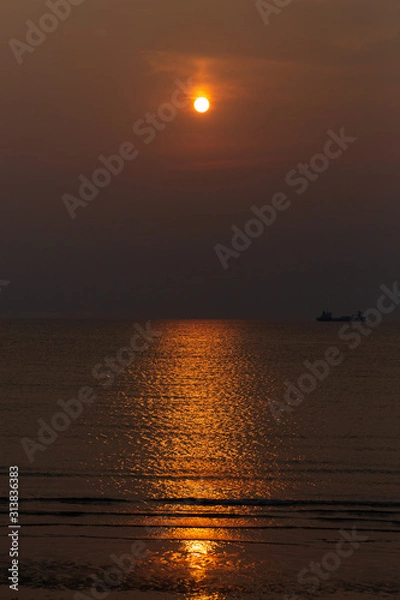 Fototapeta 夕焼けの海