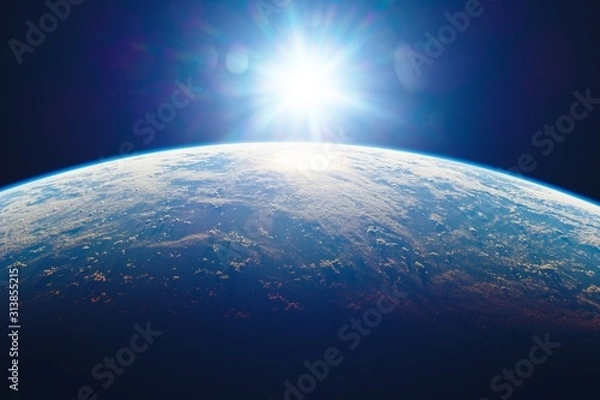 Obraz 地球と太陽