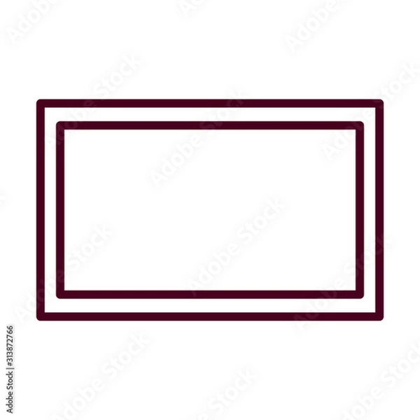 Fototapeta Isolated school board vector design