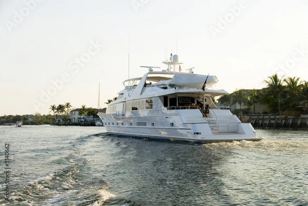 Obraz yacht underway