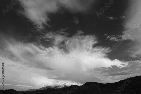 Obraz clouds in the sky