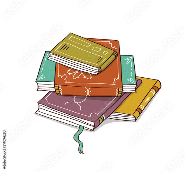 Obraz Stack of Books 