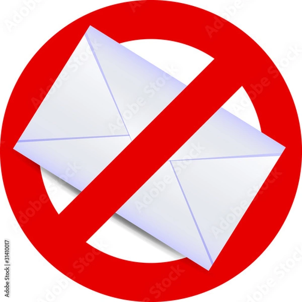 Fototapeta NO SPAM