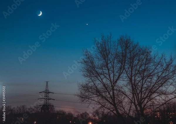 Obraz beautiful sunset