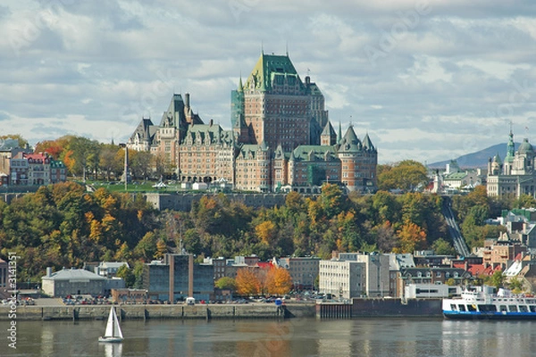 Fototapeta chateau frontenac
