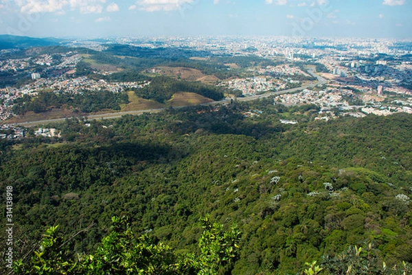 Fototapeta Pico do Jaragua - City of São Paulo