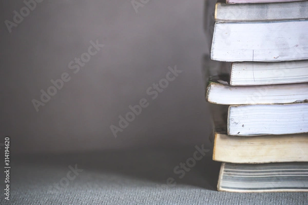 Fototapeta book stack