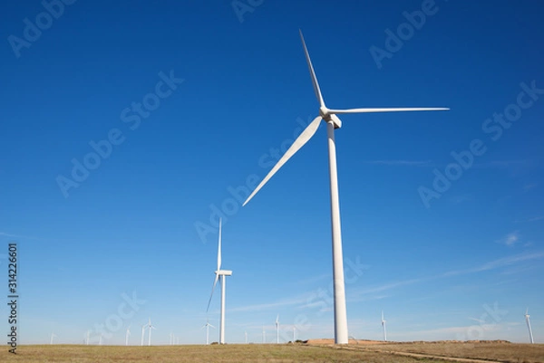Fototapeta Wind energy concept