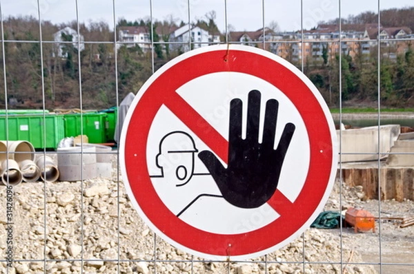 Obraz Betreten verboten