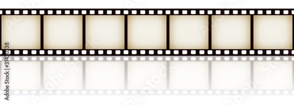 Obraz Filmstrip With Reflection