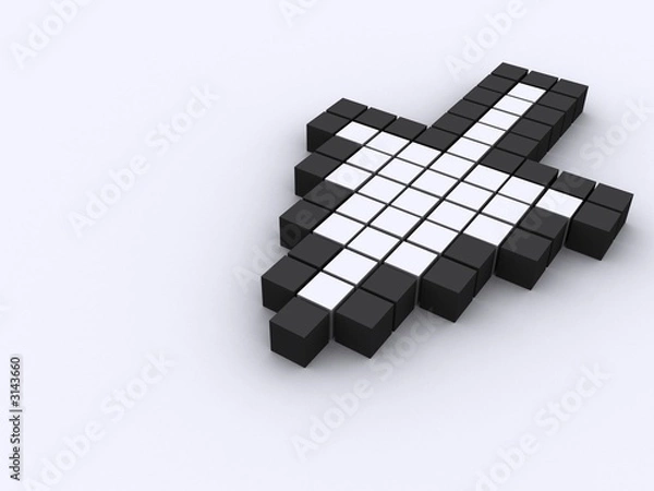 Fototapeta mouse arrow