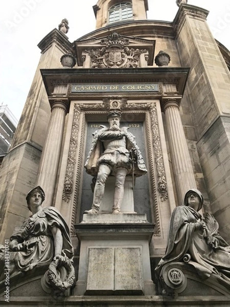 Fototapeta french statue