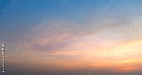 Obraz sky with clouds