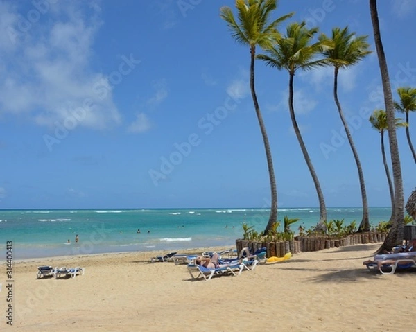 Obraz Punta Cana Beach with Ocean View