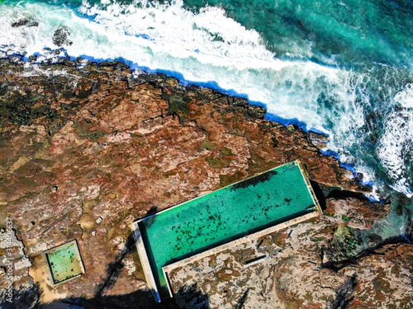 Fototapeta created by dji camera