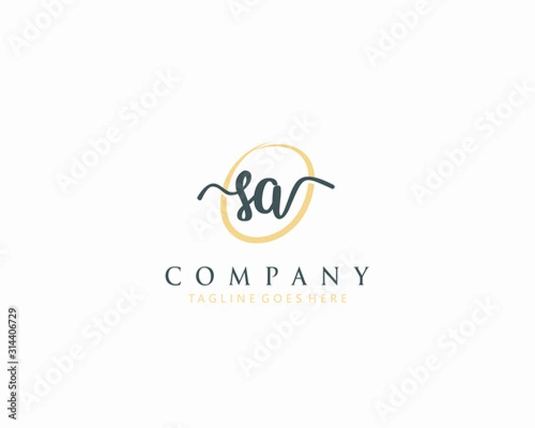 Fototapeta vector logo design template