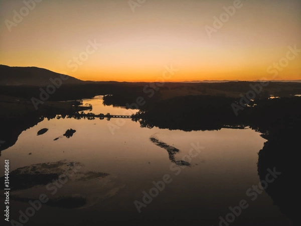 Fototapeta created by dji camera