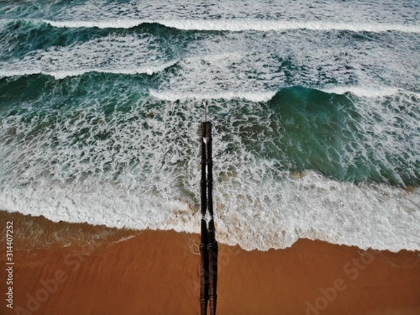 Fototapeta created by dji camera