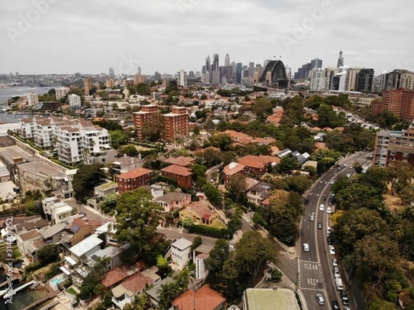 Fototapeta created by dji camera