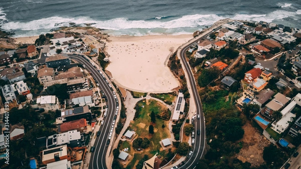 Fototapeta created by dji camera